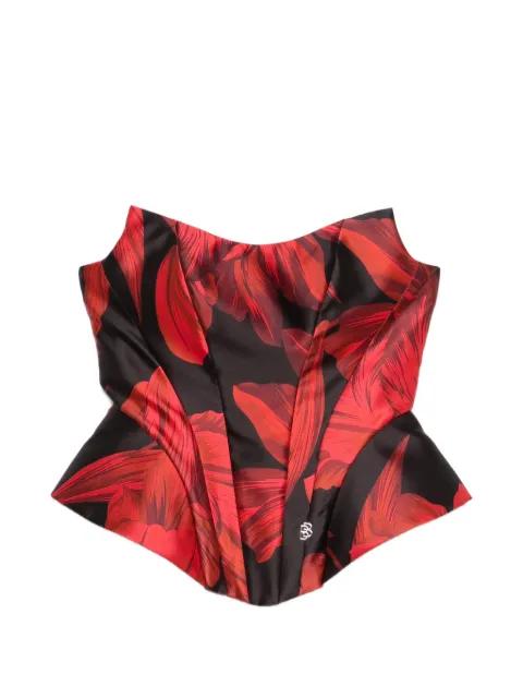 floral-print top by BABYLONE PARIS