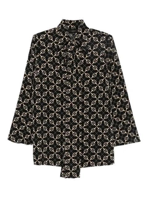 geometric-pattern shirt by BABYLONE PARIS