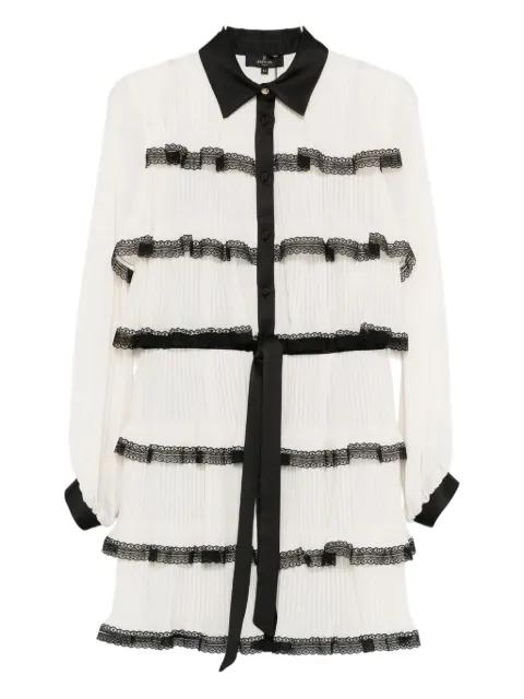 lace tiered dress by BABYLONE PARIS