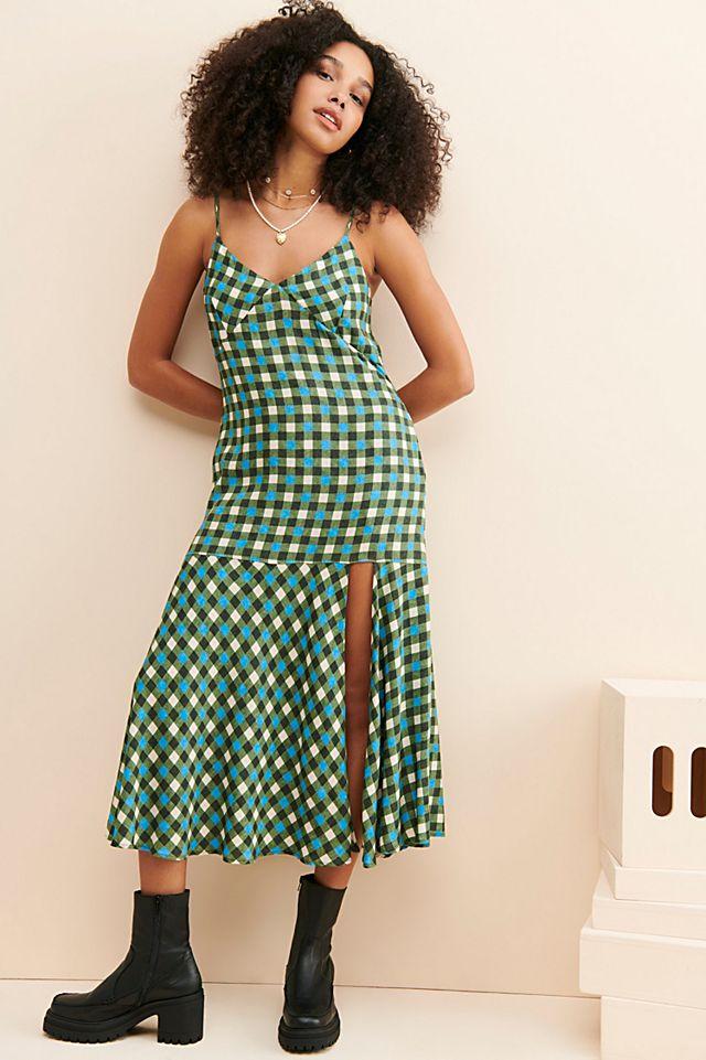 Back Beat Co. Plaid Flounce Slip Dress by BACK BEAT CO. | FREE PEOPLE Back Beat Co. Plaid Flounce Slip Dress by BACK BEAT CO. | FREE PEOPLE