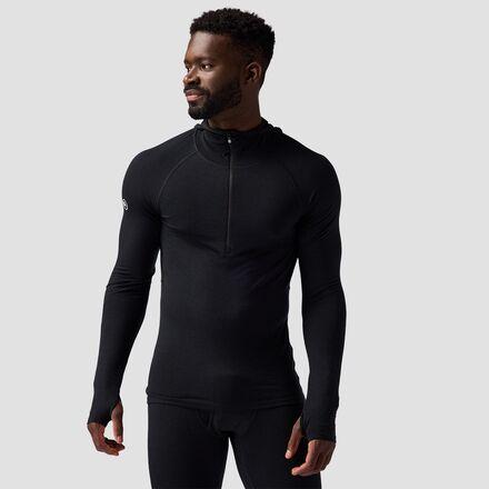 Cedars RWS Merino Lt-Wt Baselayer 1/2-Zip Scuba Top by BACKCOUNTRY