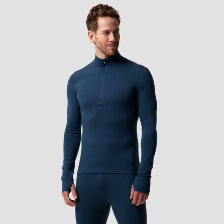 Cedars RWS Merino Mid-Wt Baselayer 1/4-Zip Top by BACKCOUNTRY