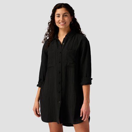 Long Cotton Gauze Long-Sleeve Button-Down by BACKCOUNTRY