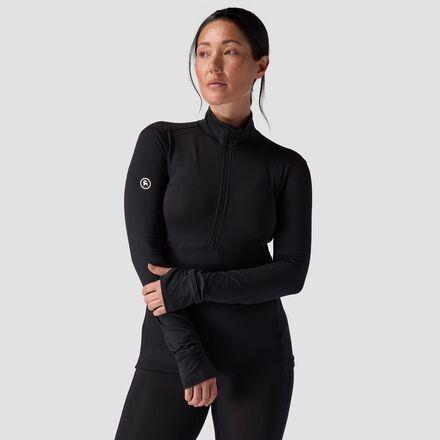 Pines Microgrid Ultra-Lt Baselayer 1/4-Zip Top by BACKCOUNTRY