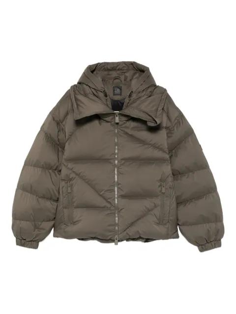 zip-fastening puffer jacket by BACON