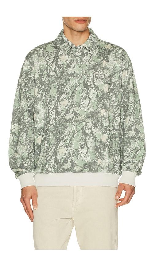 Bad Birdie French Terry Polo in Grey by BAD BIRDIE
