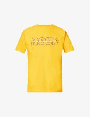 Reup graphic-print cotton-jersey T-shirt by BADDEST SKATE SHOP
