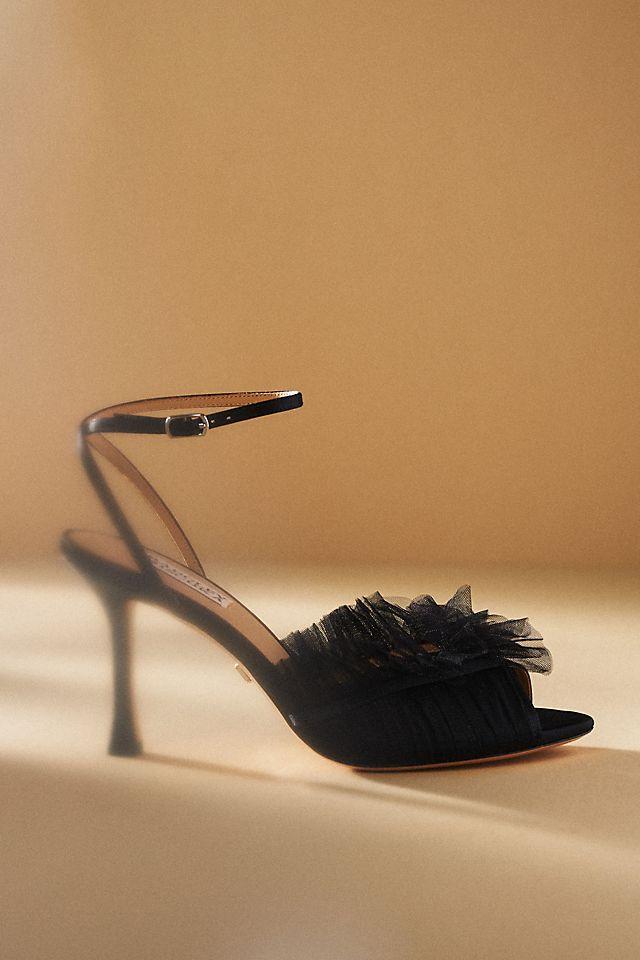 Badgley Mischka Aisha Peep-Toe Stiletto Heels by BADGLEY MISCHKA