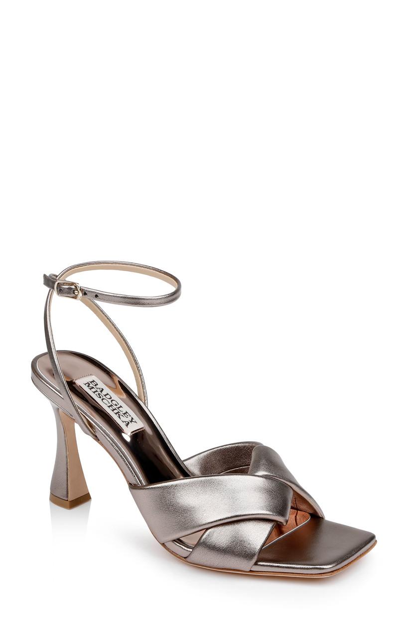 Brinlee II Metallic Sandal by BADGLEY MISCHKA Brinlee II Metallic Sandal by BADGLEY MISCHKA