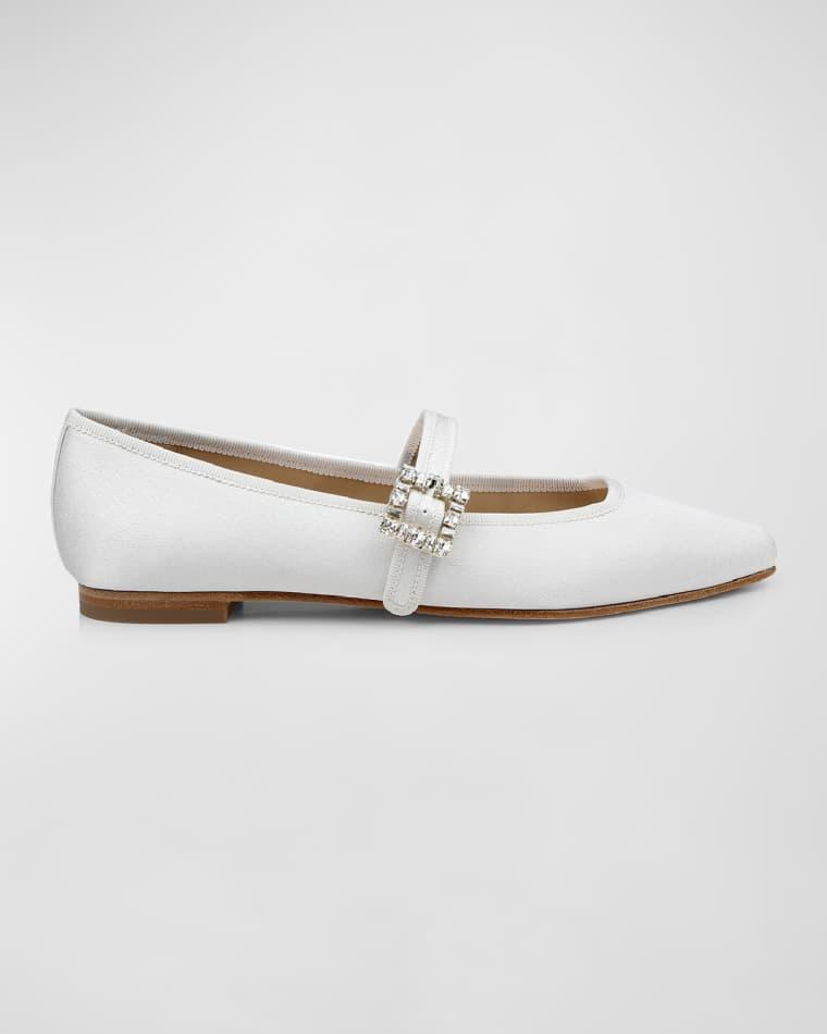Brystol Glitter Mary Jane Ballerina Flats by BADGLEY MISCHKA