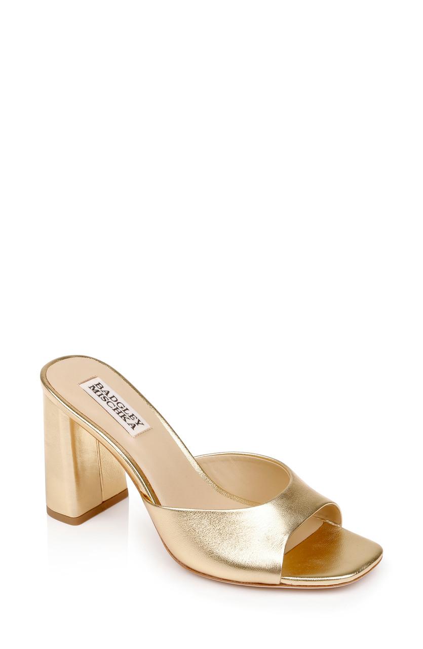 Cadence Block Heel Slide by BADGLEY MISCHKA