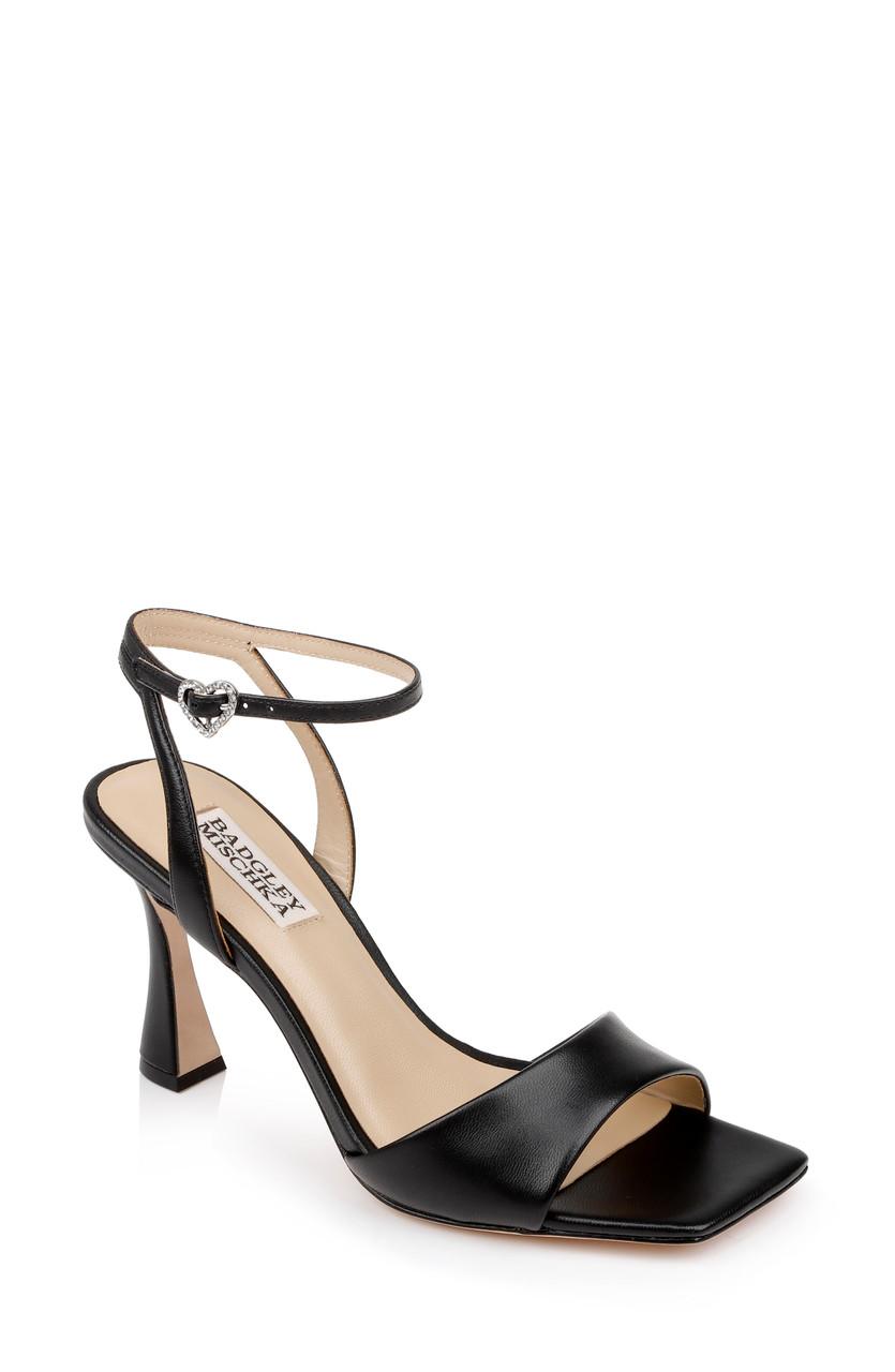 Cady Sandals with Heart-Shaped Buckle by BADGLEY MISCHKA