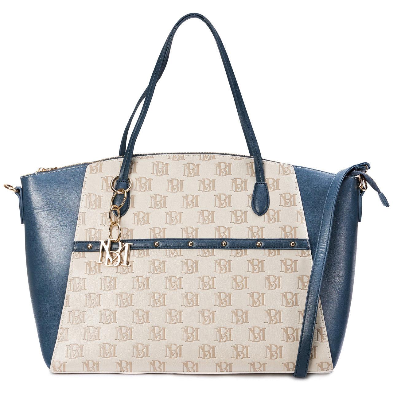 Caroline Vegan Leather Tote Weekender Travel Bag by BADGLEY MISCHKA