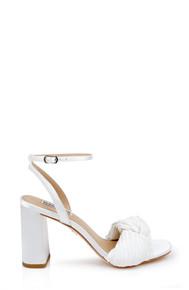 Dafne Open Toe Block Heel Sandals by BADGLEY MISCHKA Dafne Open Toe Block Heel Sandals by BADGLEY MISCHKA