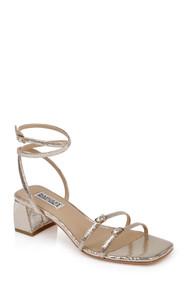 Dania Ankle Strap Low Block Sandals by BADGLEY MISCHKA Dania Ankle Strap Low Block Sandals by BADGLEY MISCHKA