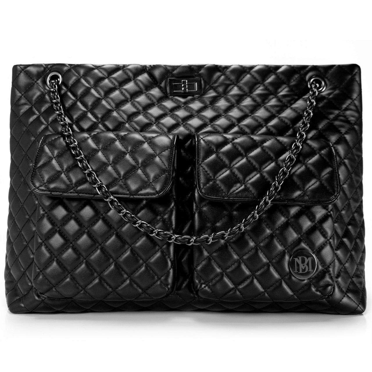 Diana Vegan Leather Tote Weekender Travel Bag by BADGLEY MISCHKA