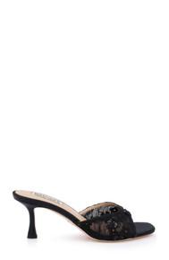 Draya Open Toe Mid Heel Mules by BADGLEY MISCHKA