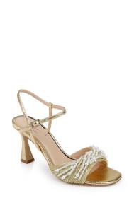 Fanny Pearl Stiletto Heel Sandals by BADGLEY MISCHKA