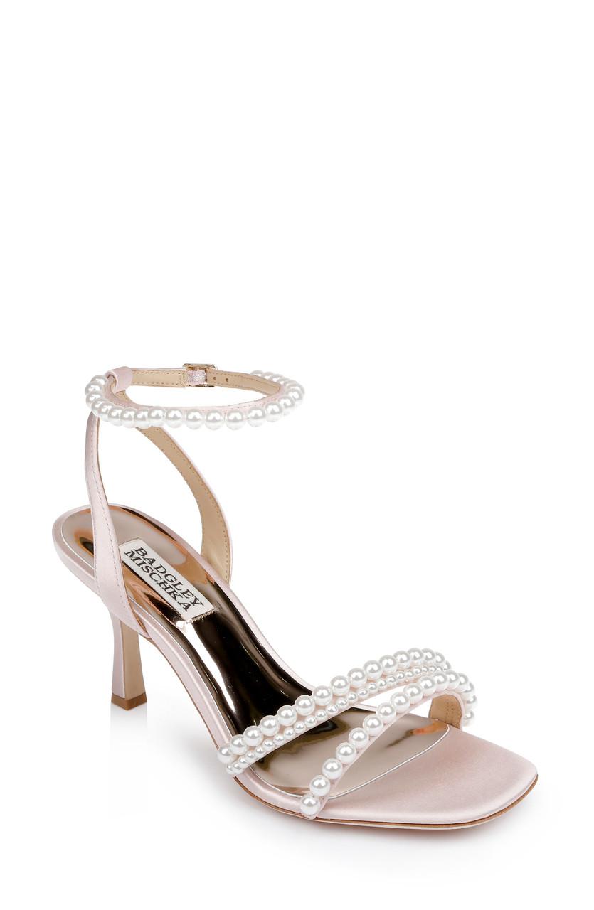 Flame Rhinestone Kitten Heel by BADGLEY MISCHKA