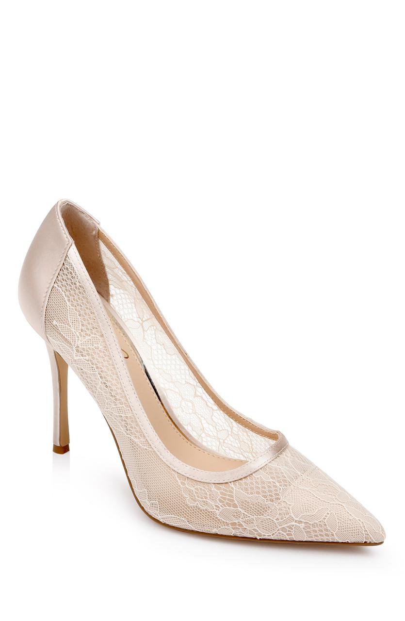Gia Lace Pump by BADGLEY MISCHKA