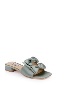 Giorgia Low Block Slide Sandals by BADGLEY MISCHKA