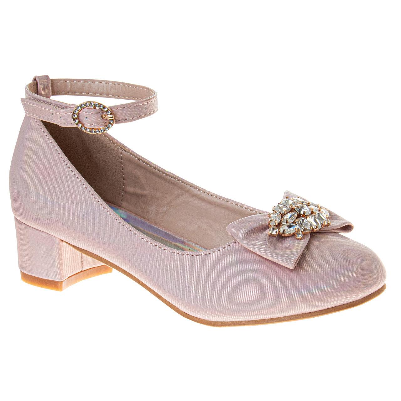 Girls' Ankle Strap Dress Pumps by BADGLEY MISCHKA
