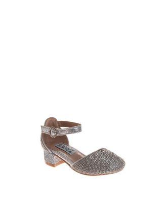 Girls' Glittery Rhinestones Dress Shoes - Little Kid by BADGLEY MISCHKA