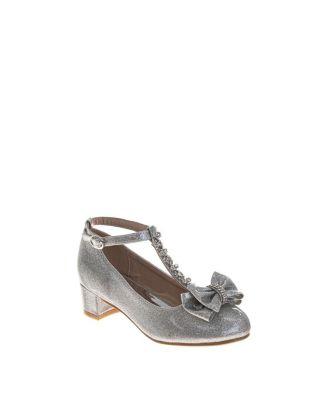 Girls' Sparkly Stones and Ribbon Dress Sandals - Toddler by BADGLEY MISCHKA