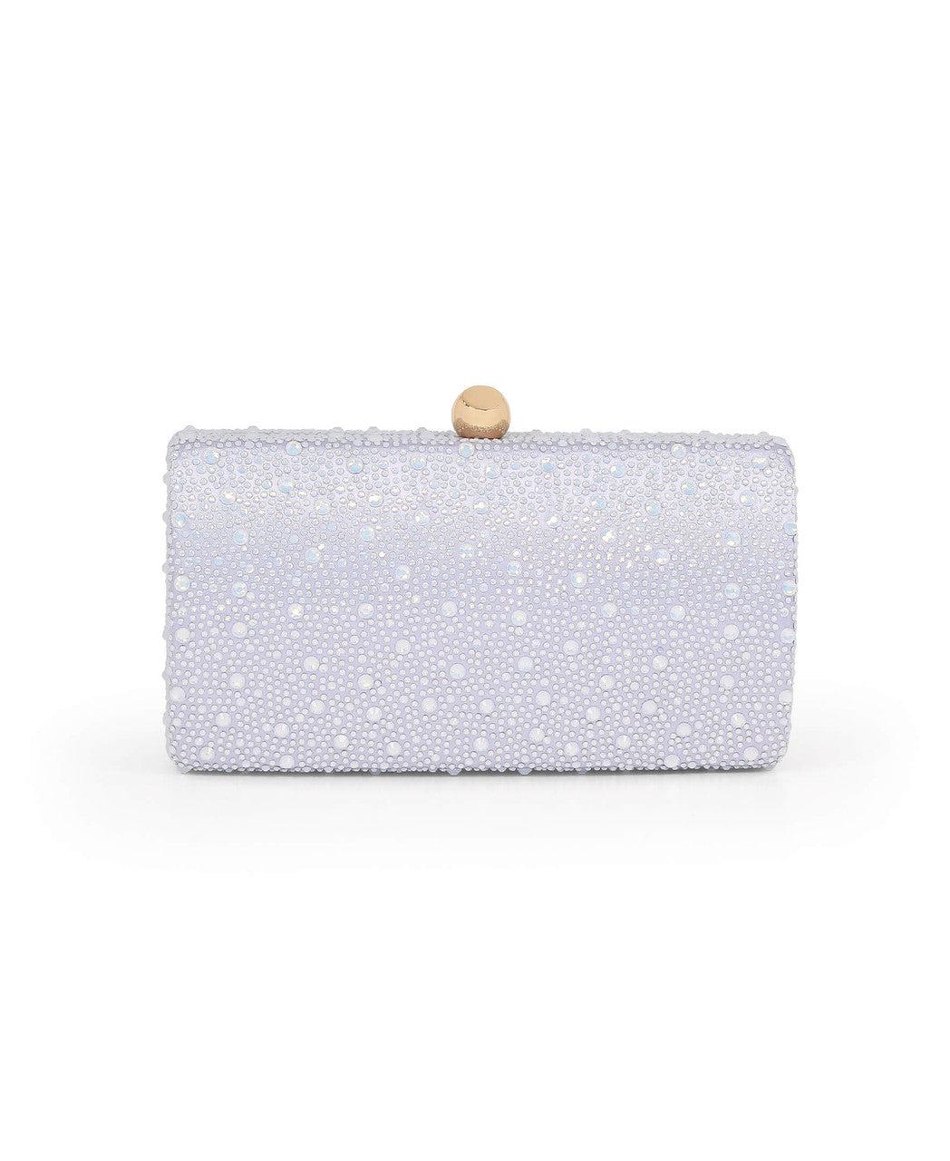 Heather Opal Crystal Minaudiere by BADGLEY MISCHKA