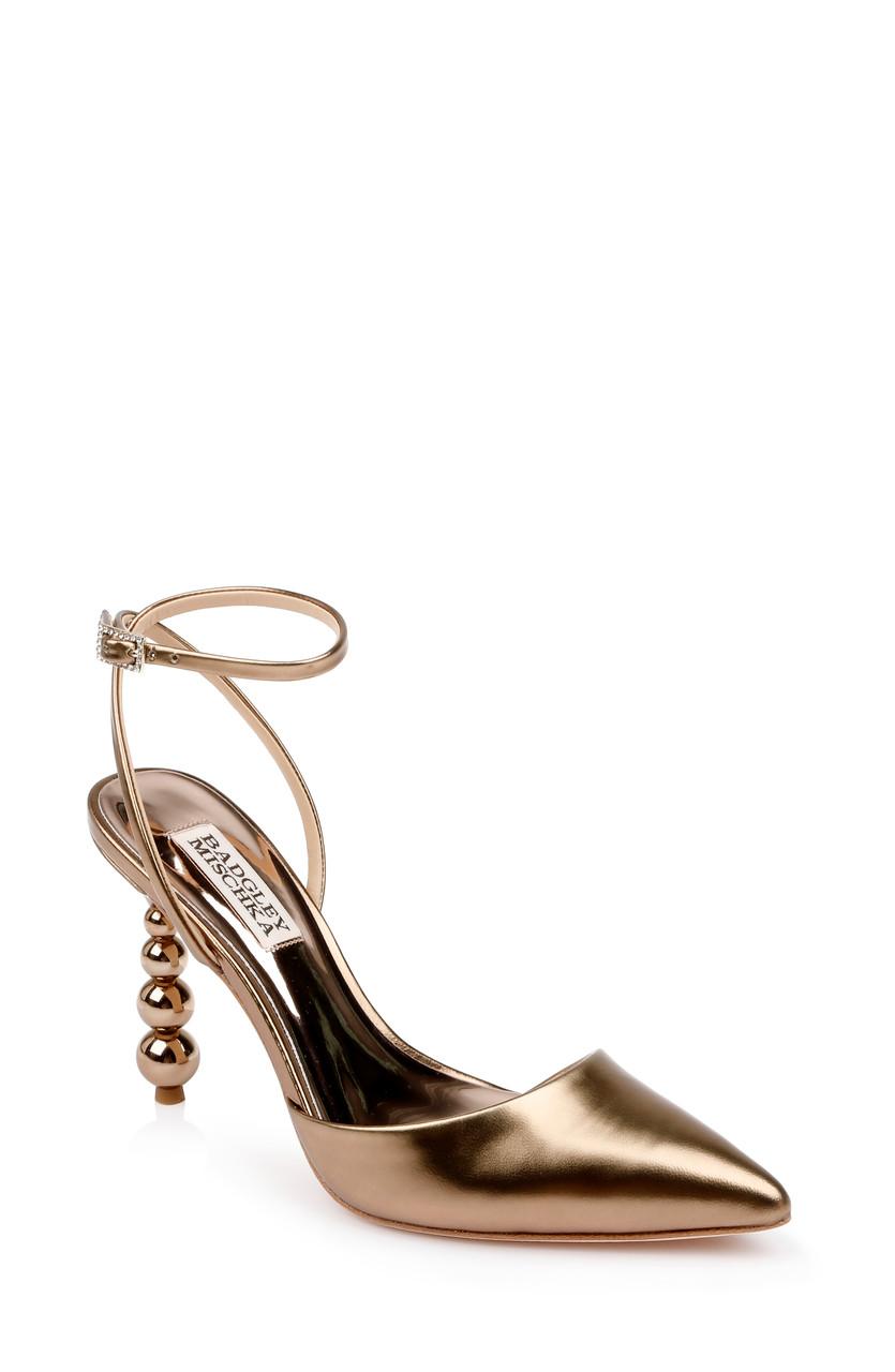 Indie II Metallic Stiletto Heel by BADGLEY MISCHKA