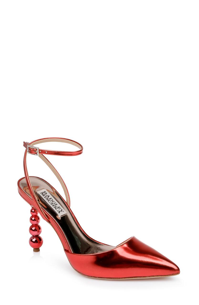 Indie II Metallic Stiletto Heel by BADGLEY MISCHKA