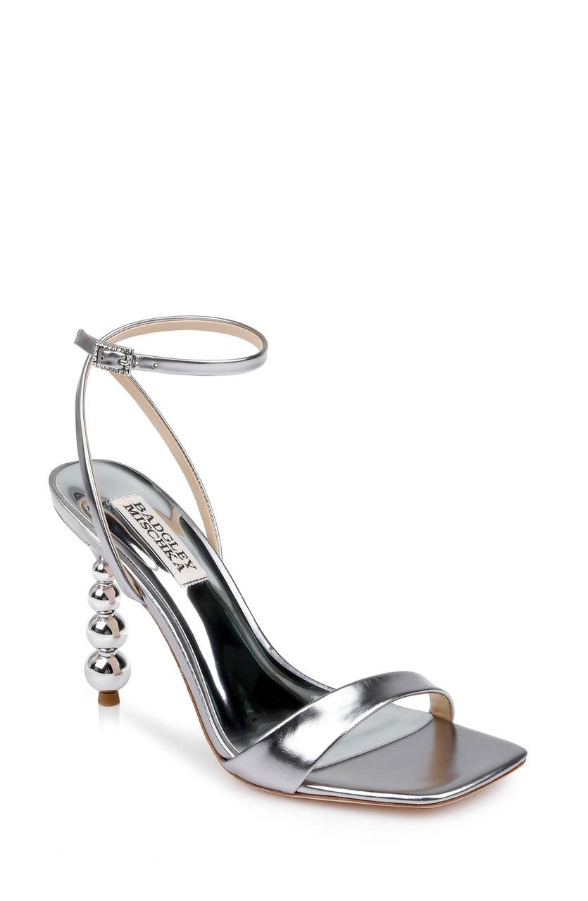 Ivette II Metallic Stiletto Sandal by BADGLEY MISCHKA