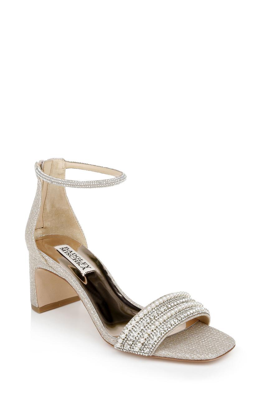 Kameryn Open-Toe Block Heel by BADGLEY MISCHKA