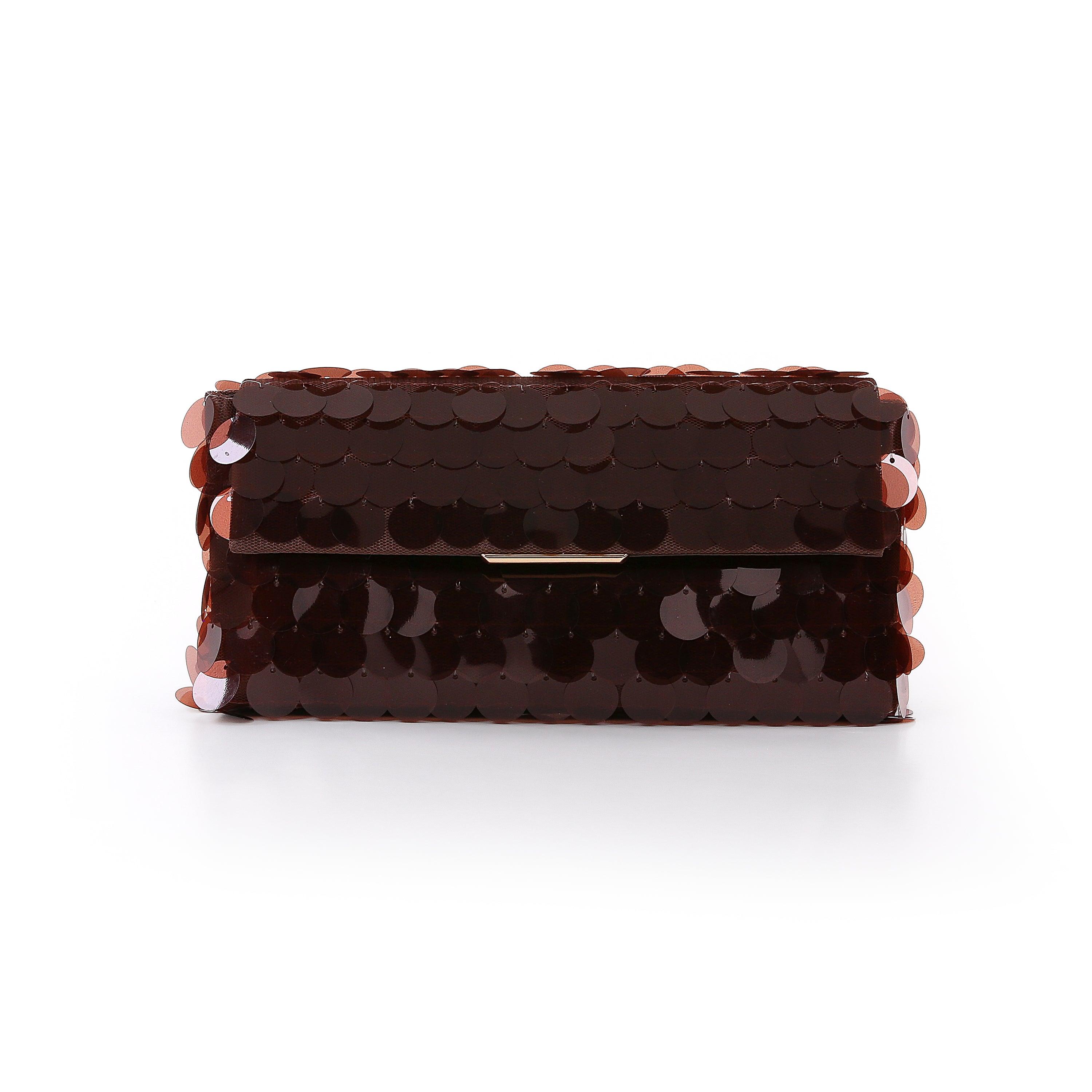 Kit Payette Sequin Envelope Clutch by BADGLEY MISCHKA