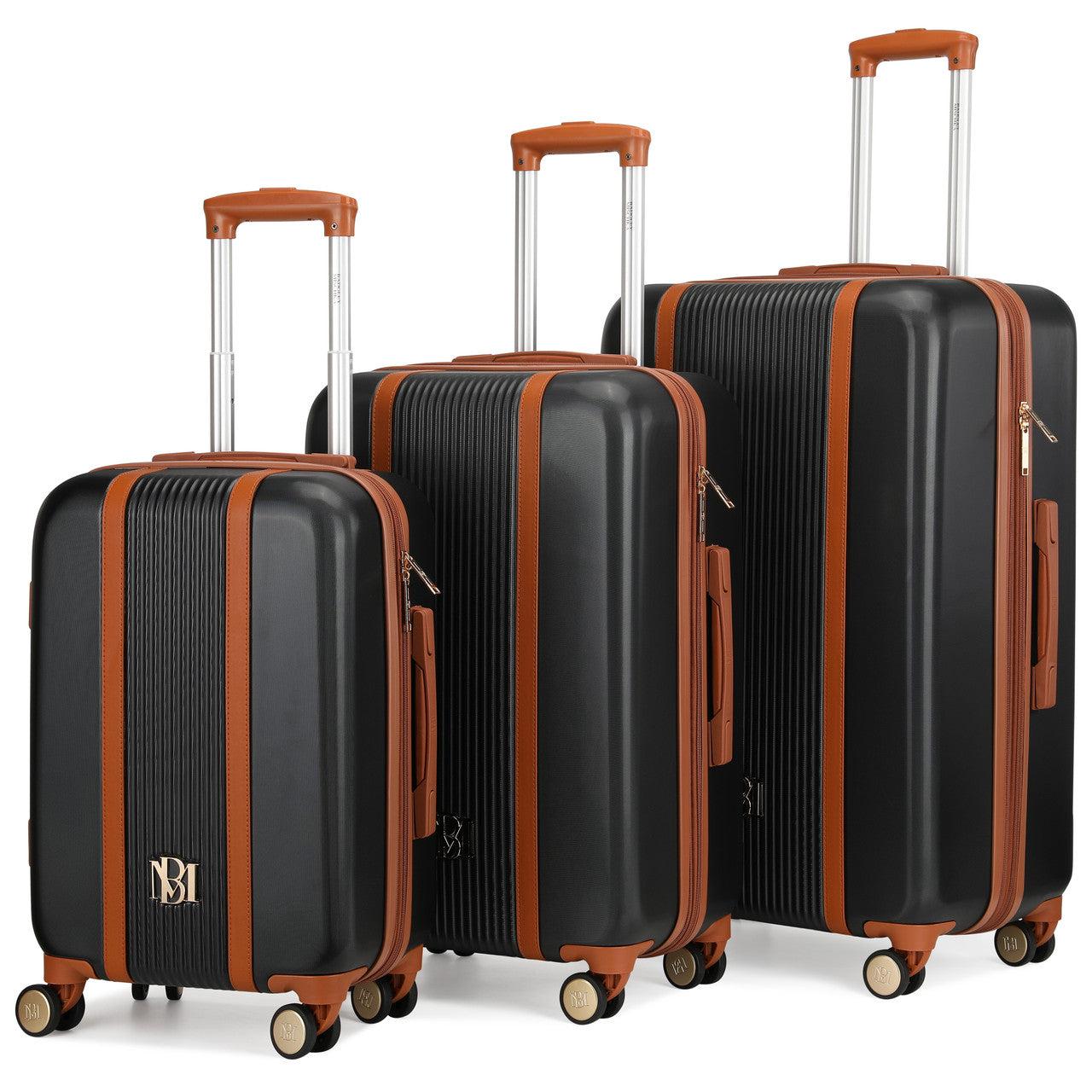 Mia 3 Piece Expandable Retro Luggage Set by BADGLEY MISCHKA