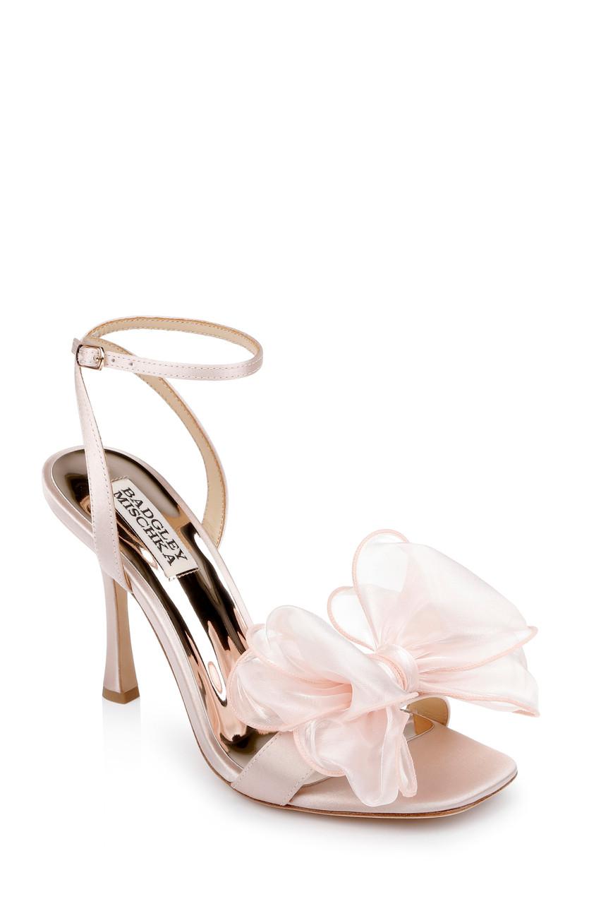 Nessie Bowed Stiletto Heel by BADGLEY MISCHKA
