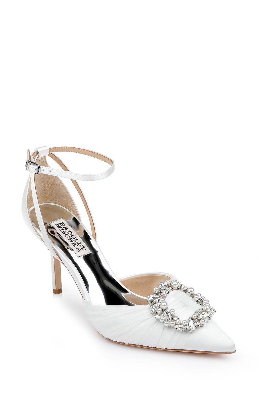 Nisha Ankle Strap Stiletto by BADGLEY MISCHKA