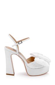 Oliva Bow Platform Sandal by BADGLEY MISCHKA