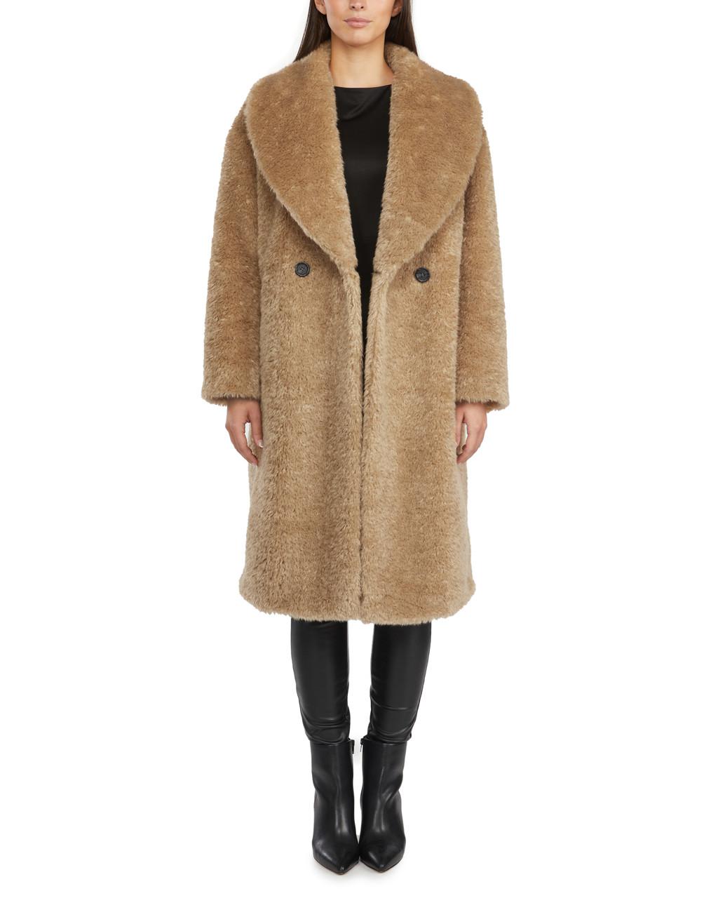 Rasha Faux Fur Coat by BADGLEY MISCHKA