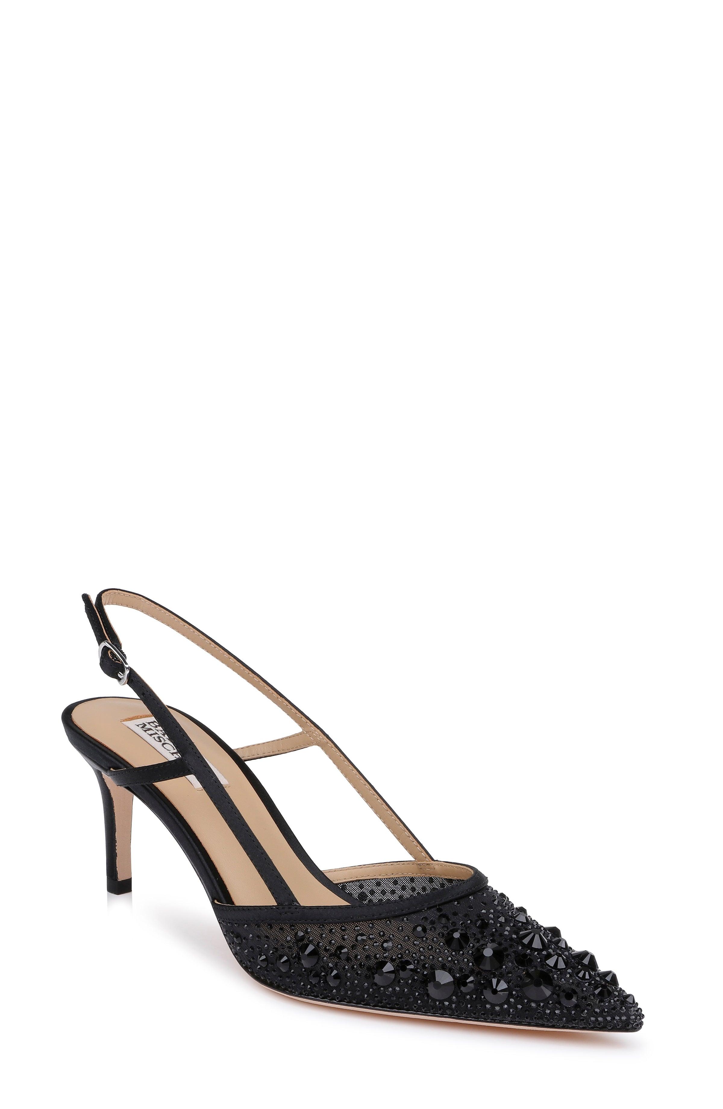 Reem Pointed Toe Slingback Pumps by BADGLEY MISCHKA