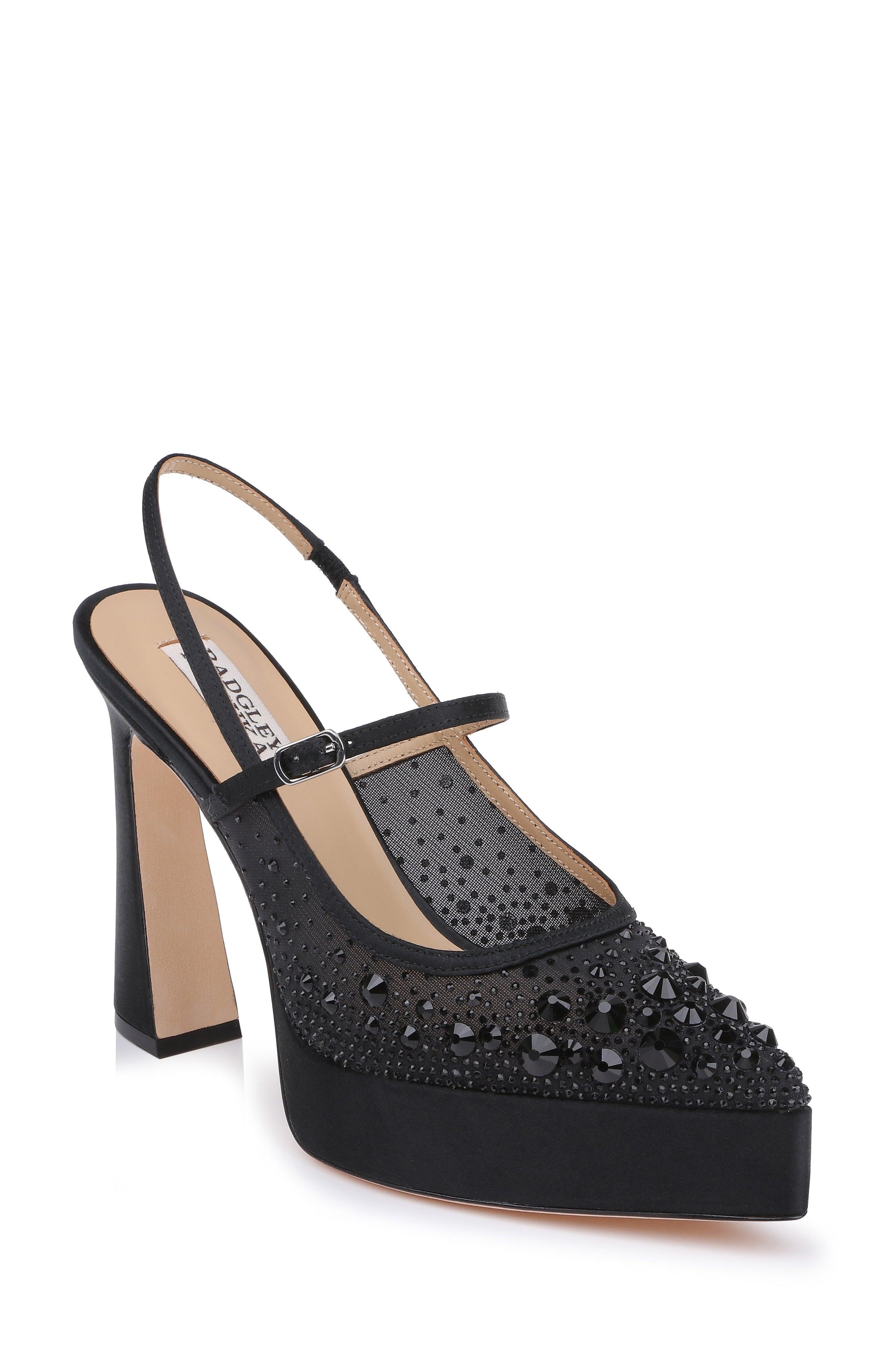 Rhylee Pointed Toe Slingback Pumps by BADGLEY MISCHKA
