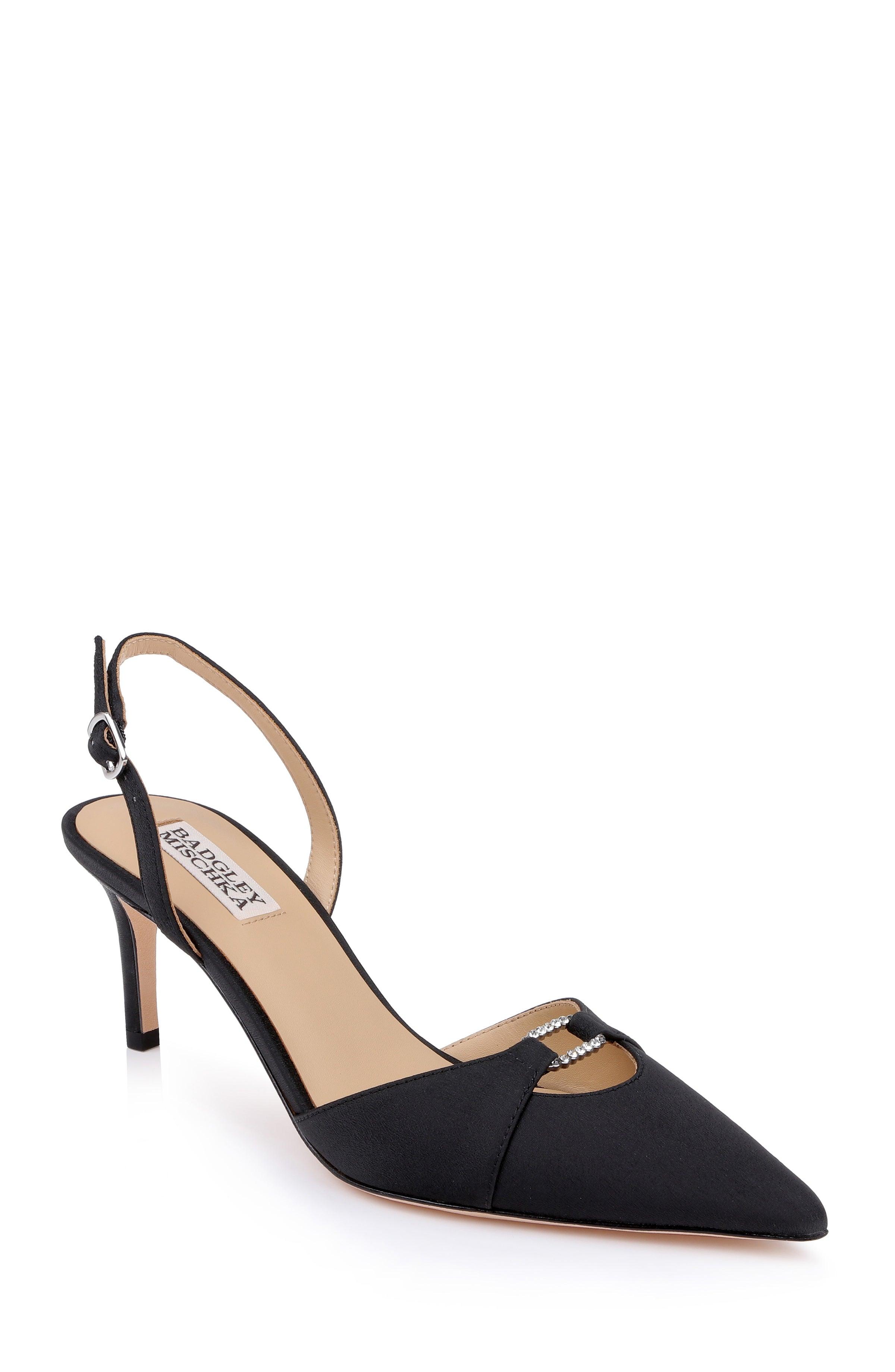 Roger Pointed Toe Slingback Pumps by BADGLEY MISCHKA