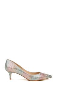Royalty Pointed Toe Kitten Heel by BADGLEY MISCHKA