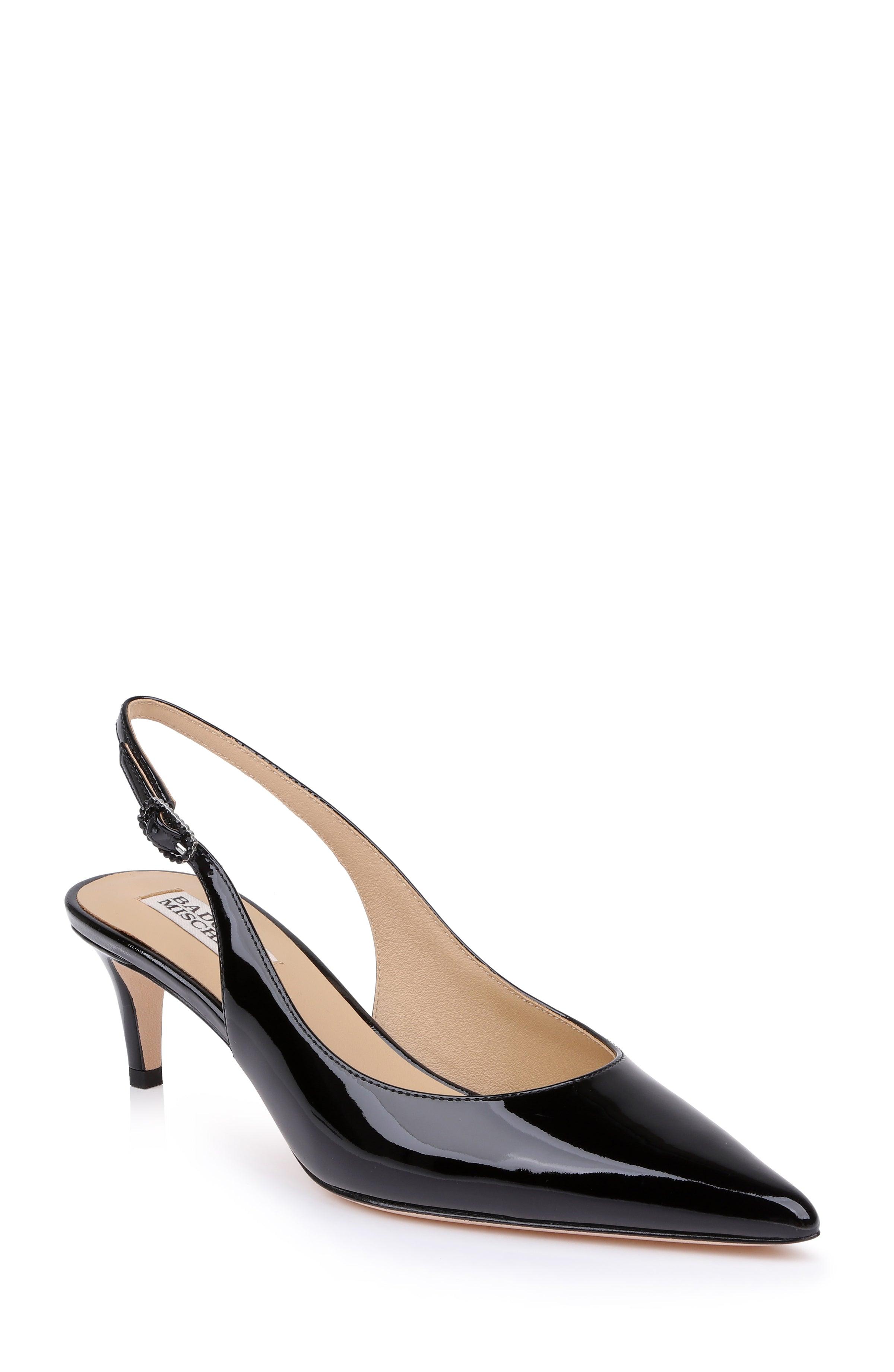 Ruthie II Pointed Toe Slingback Pumps by BADGLEY MISCHKA