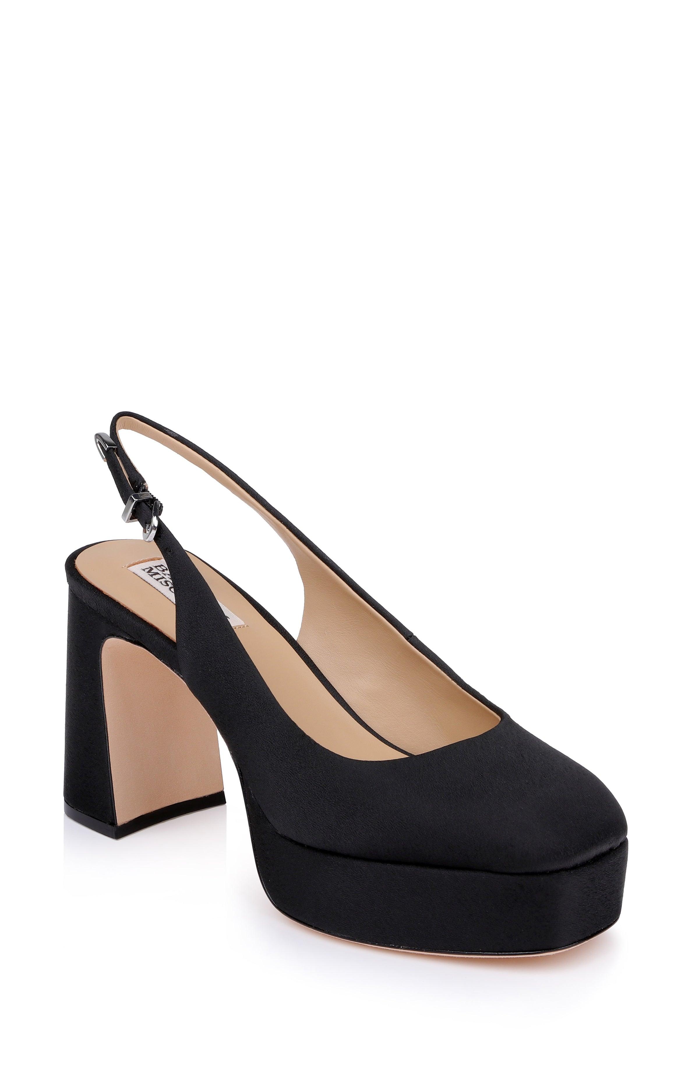 Rylan Almond Toe Slingback Pumps by BADGLEY MISCHKA