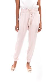 Satin Jogger Pants by BADGLEY MISCHKA