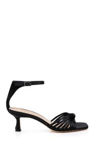 Silvia Kitten Heel Sandals by BADGLEY MISCHKA
