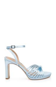 Skylar Peep Toe Platform Sandals by BADGLEY MISCHKA