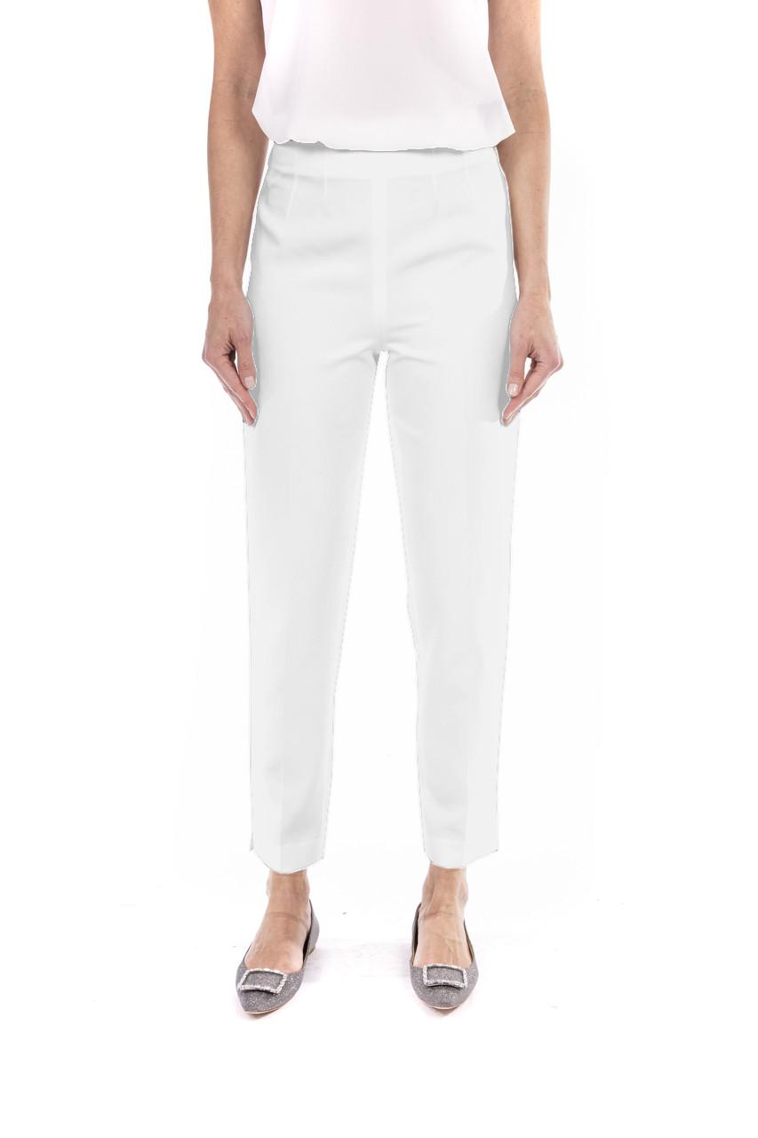 Slim Crepe Crop Pants by BADGLEY MISCHKA