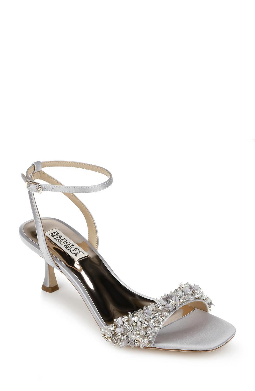 Telissa Kitten Heel Sandal by BADGLEY MISCHKA